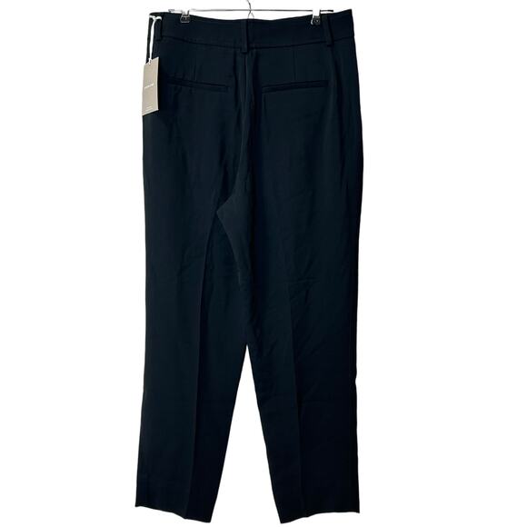Everlane Japanese GoWeave Way-High Tapered Pant Black Women 6 NWT - Picture 7 of 14